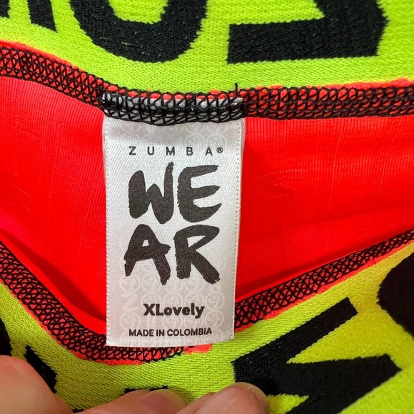 Zumba Fitness Orange Leggings - Picture 8 of 10